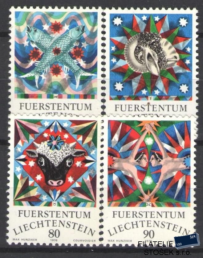 Liechtenstein známky Mi 658-61