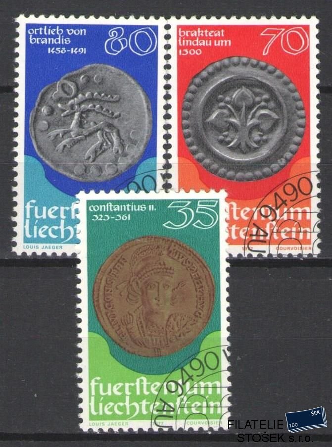 Liechtenstein známky Mi 677-79