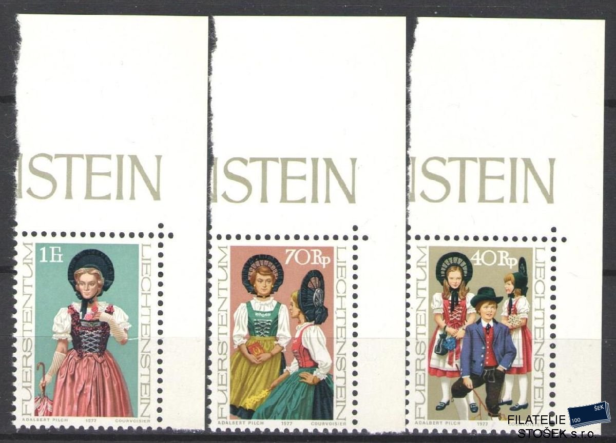 Liechtenstein známky Mi 684-86