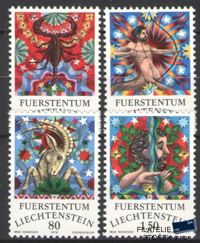 Liechtenstein známky Mi 713-16