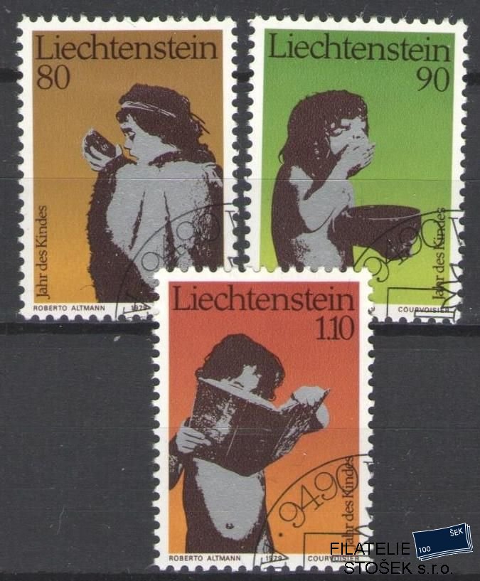 Liechtenstein známky Mi 725-27