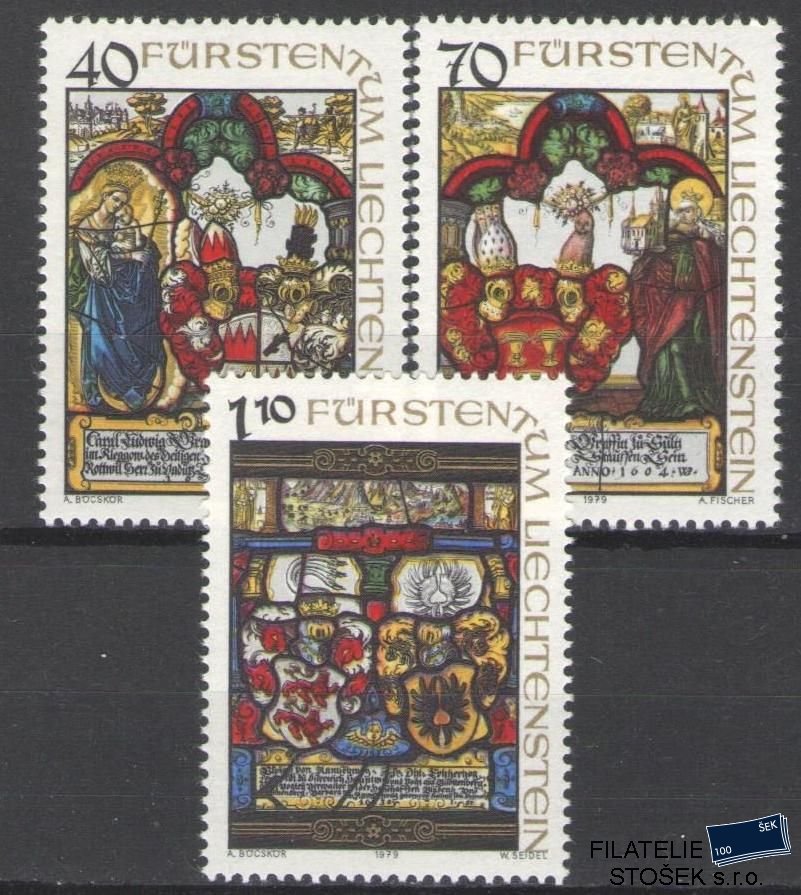 Liechtenstein známky Mi 731-33
