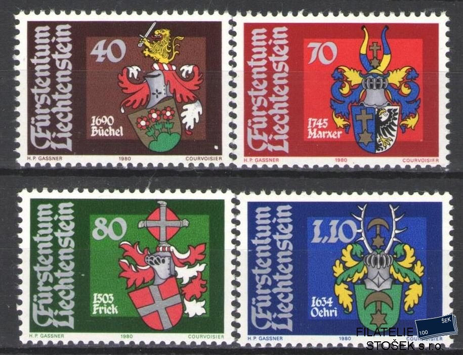 Liechtenstein známky Mi 743-46