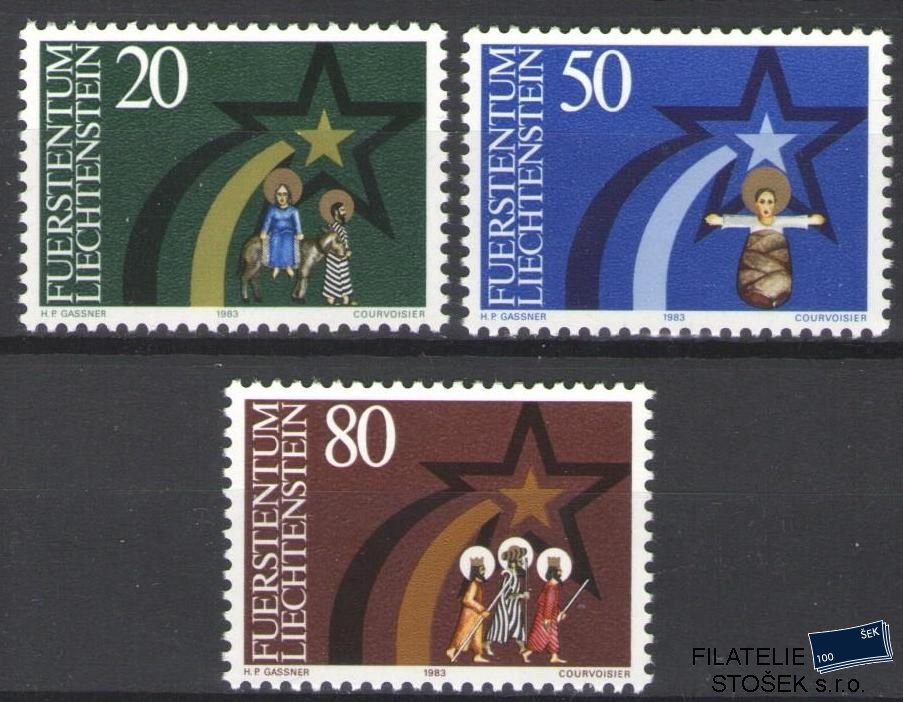 Liechtenstein známky Mi 831-33