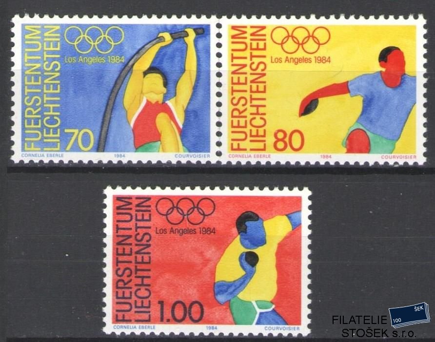 Liechtenstein známky Mi 846-48