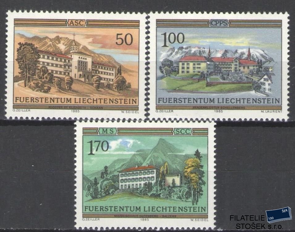 Liechtenstein známky Mi 868-70