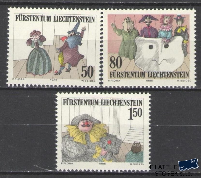 Liechtenstein známky Mi 887-89