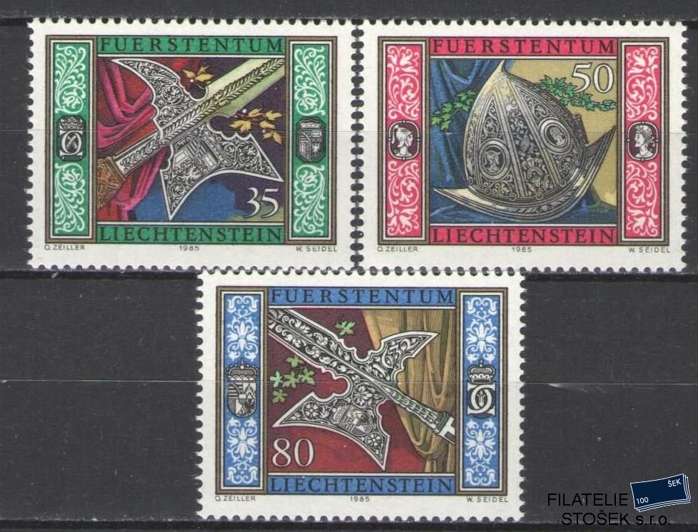Liechtenstein známky Mi 890-92