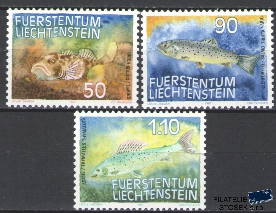Liechtenstein známky Mi 922-24