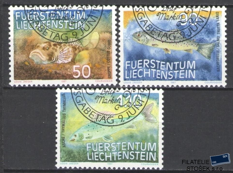 Liechtenstein známky Mi 922-24