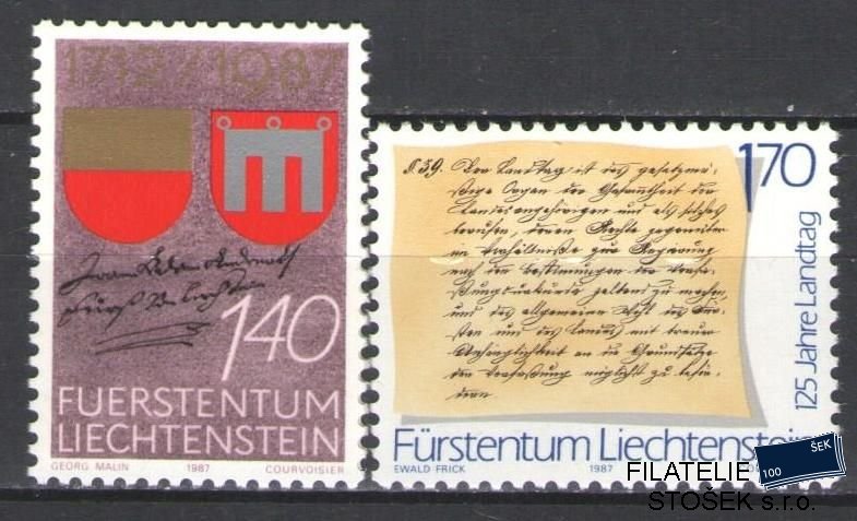 Liechtenstein známky Mi 929-30