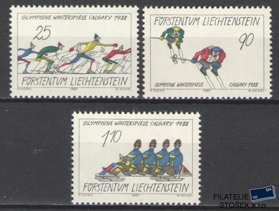Liechtenstein známky Mi 934-36