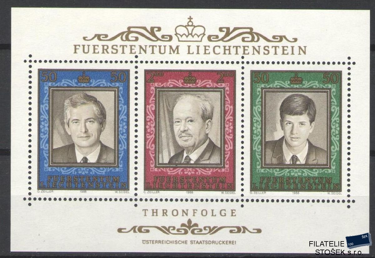 Liechtenstein známky Mi Blok 13