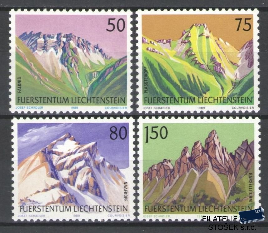 Liechtenstein známky Mi 974-77