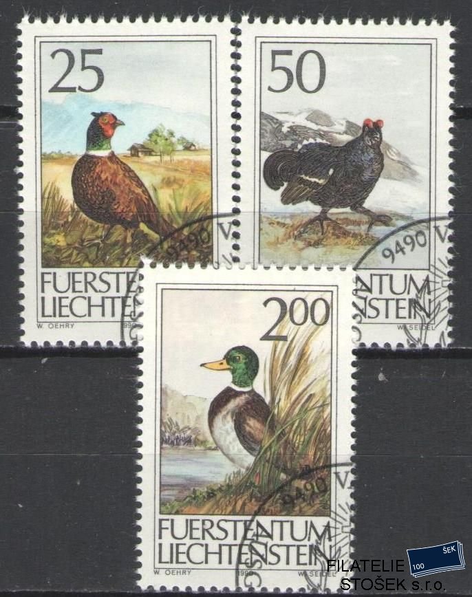 Liechtenstein známky Mi 997-99