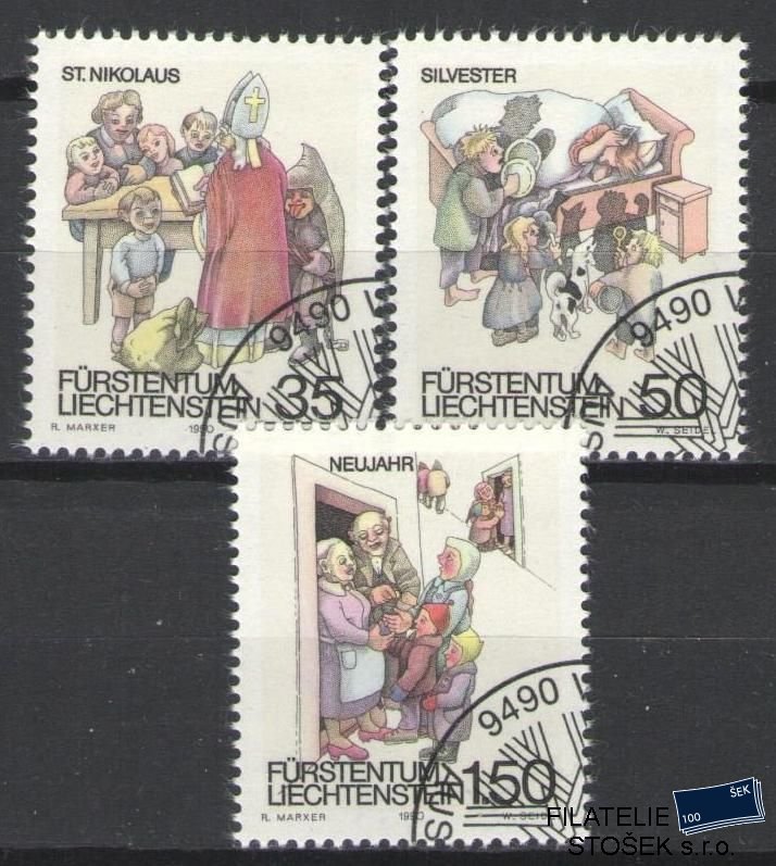 Liechtenstein známky Mi 1008-10