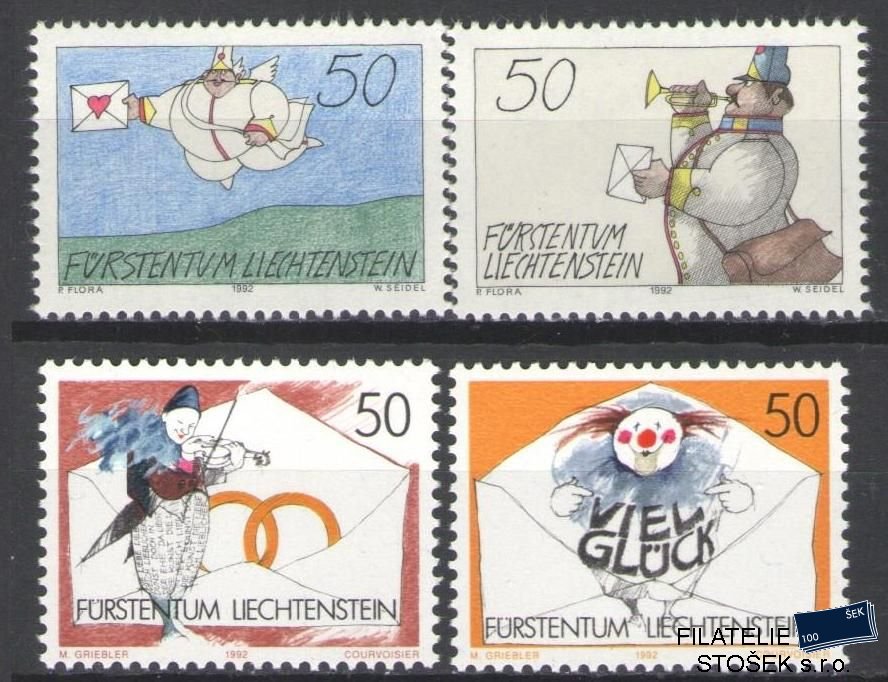 Liechtenstein známky Mi 1041-44