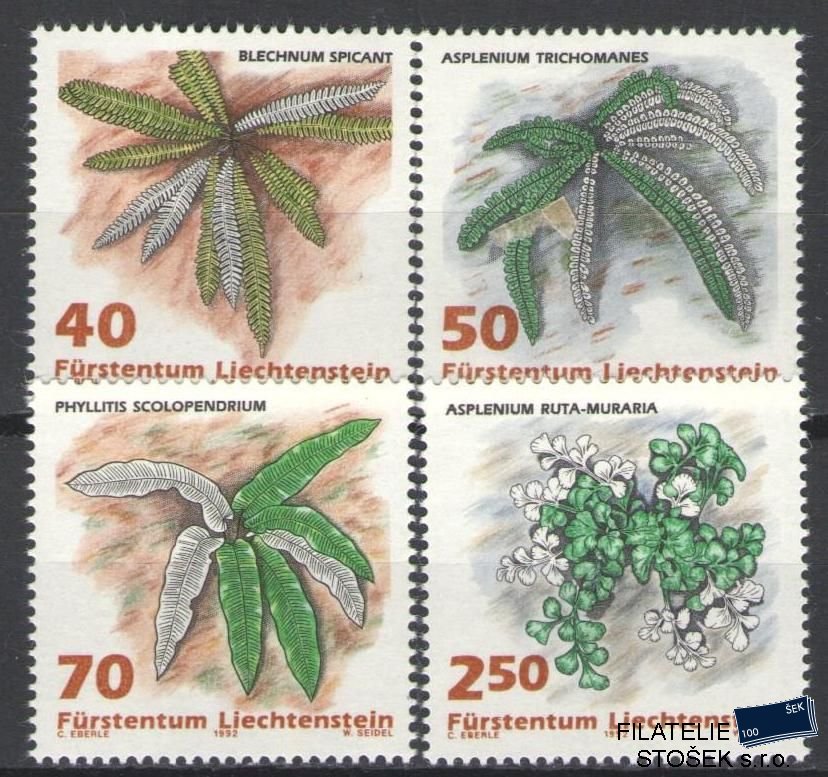 Liechtenstein známky Mi 1045-48