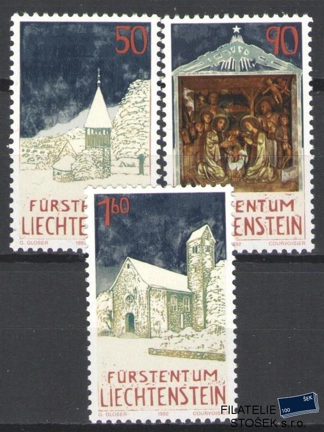 Liechtenstein známky Mi 1050-52