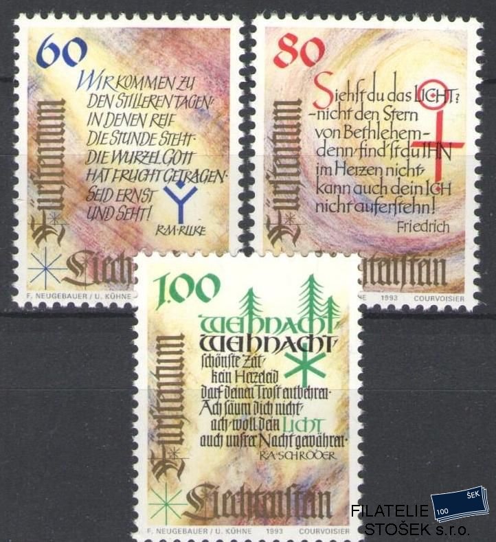 Liechtenstein známky Mi 1073-75