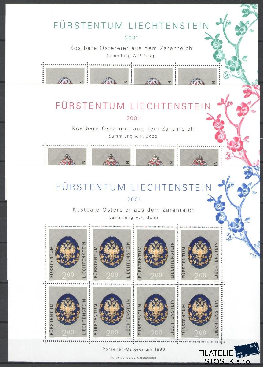 Liechtenstein známky Mi 1259-61 KL