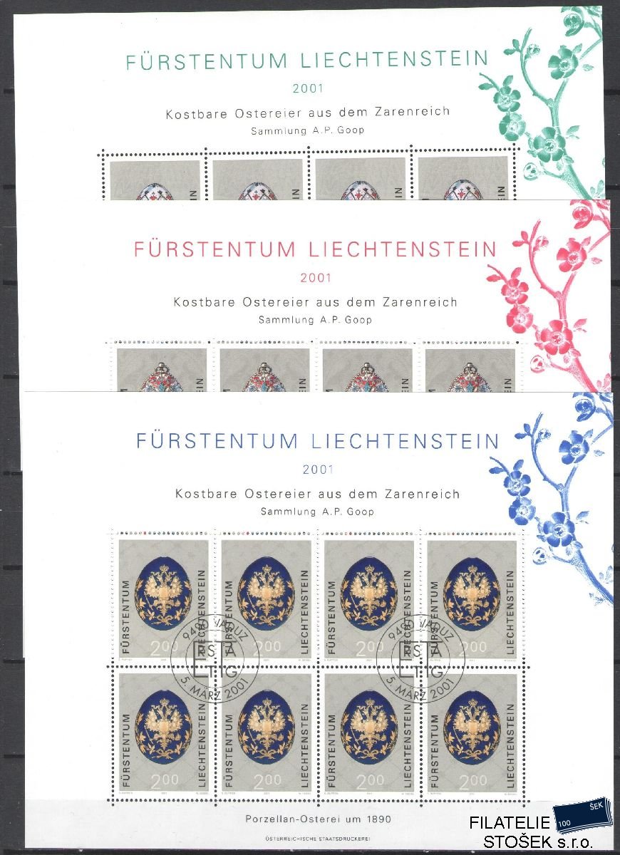 Liechtenstein známky Mi 1259-61 KL