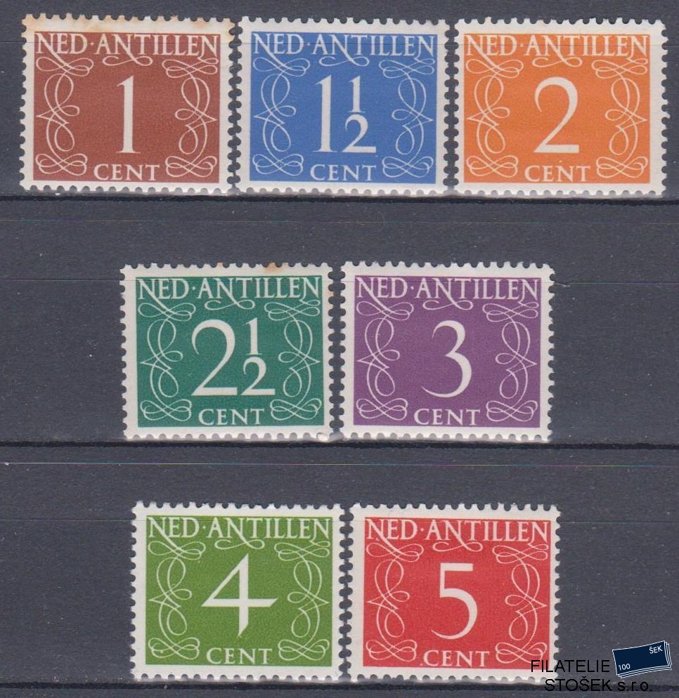 Niederlandse Antillen známky Mi 6-12