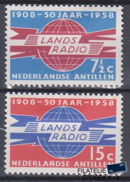 Niederlandse Antillen známky Mi 86-87