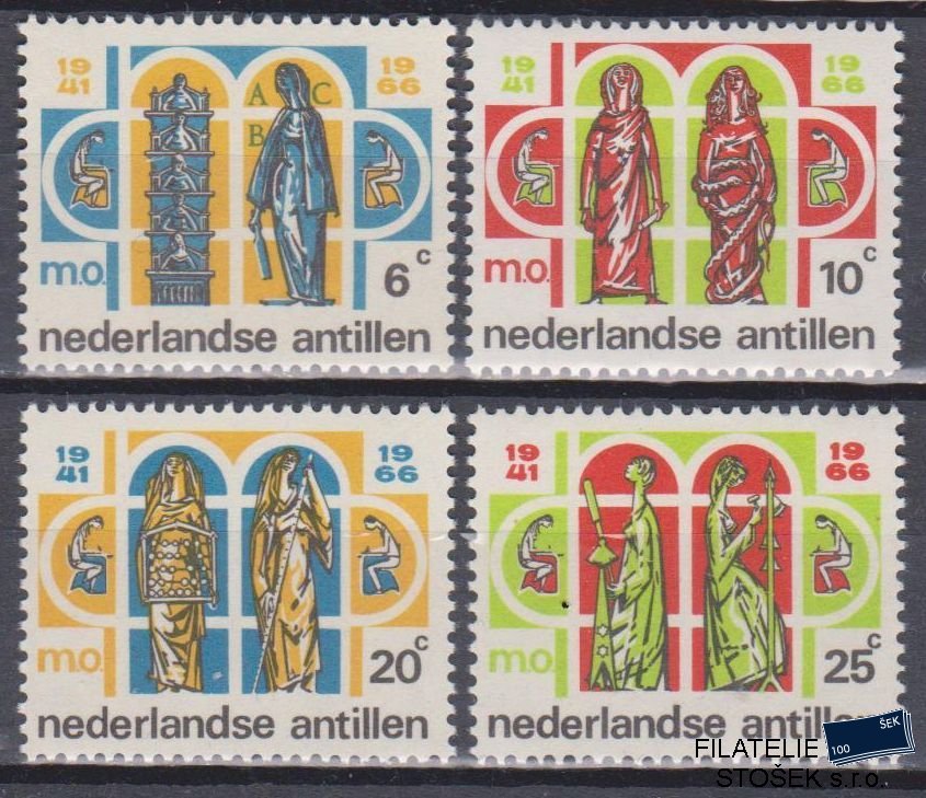 Niederlandse Antillen známky Mi 166-69