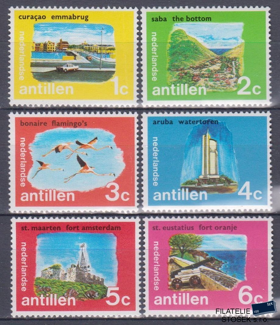 Niederlandse Antillen známky Mi 239-44