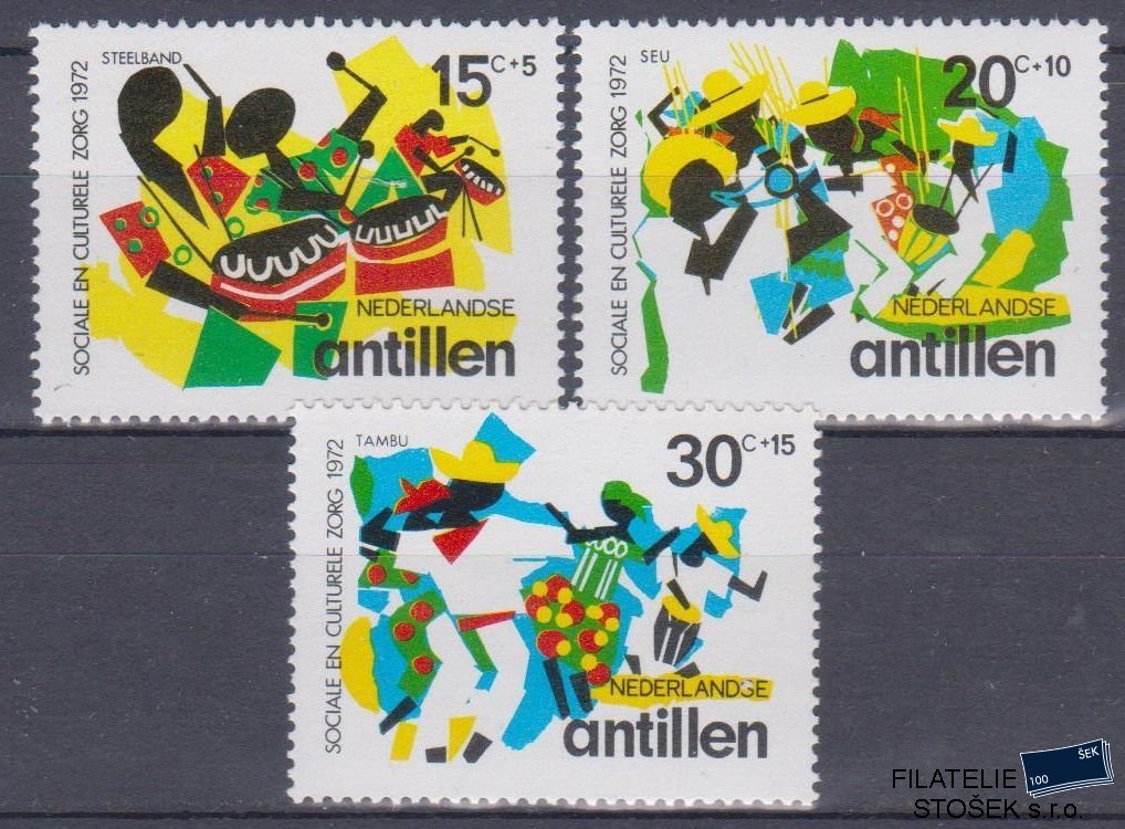 Niederlandse Antillen známky Mi 246-48