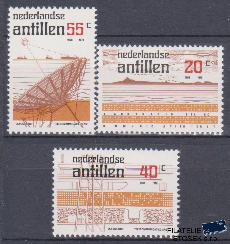 Niederlandse Antillen známky Mi 371-73
