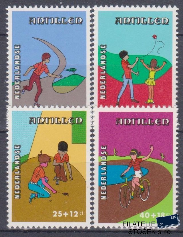 Niederlandse Antillen známky Mi 374-77
