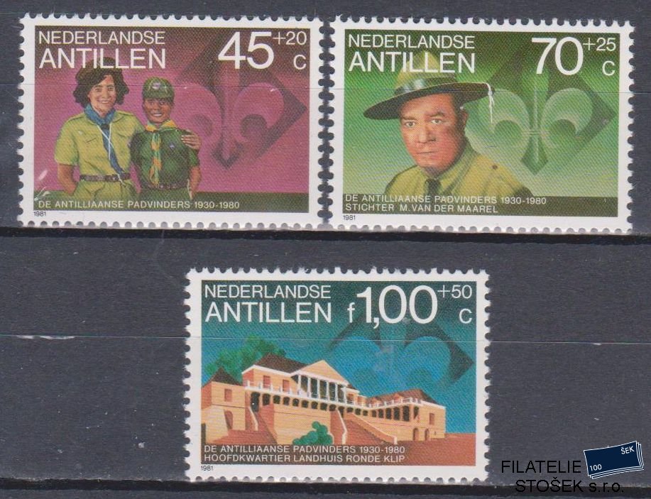 Niederlandse Antillen známky Mi 450-52