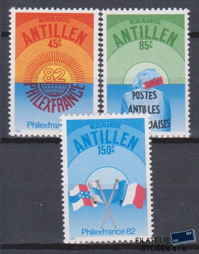 Niederlandse Antillen známky Mi 474-76