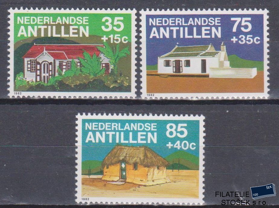 Niederlandse Antillen známky Mi 484-86
