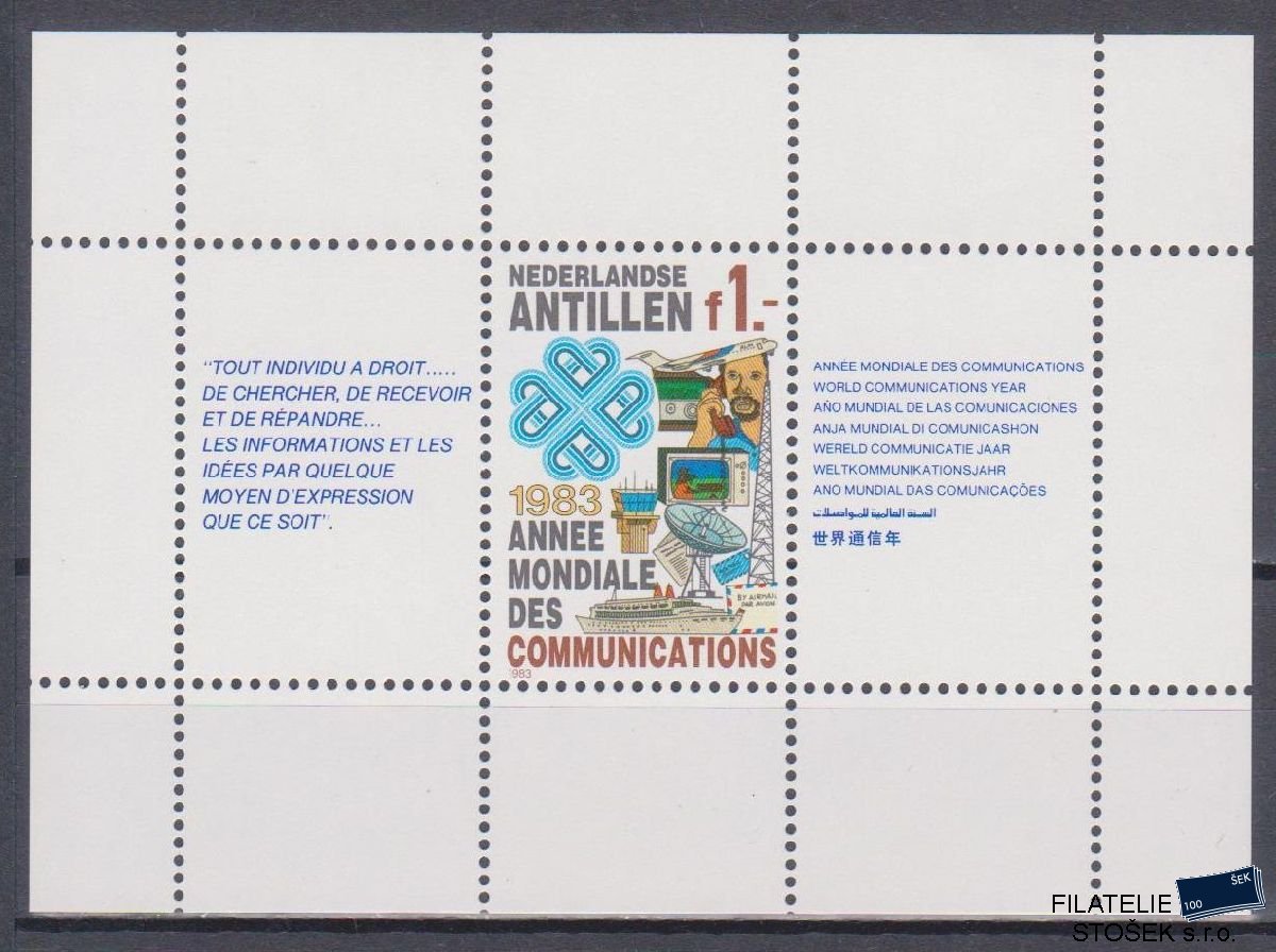 Niederlandse Antillen známky Mi Blok 24
