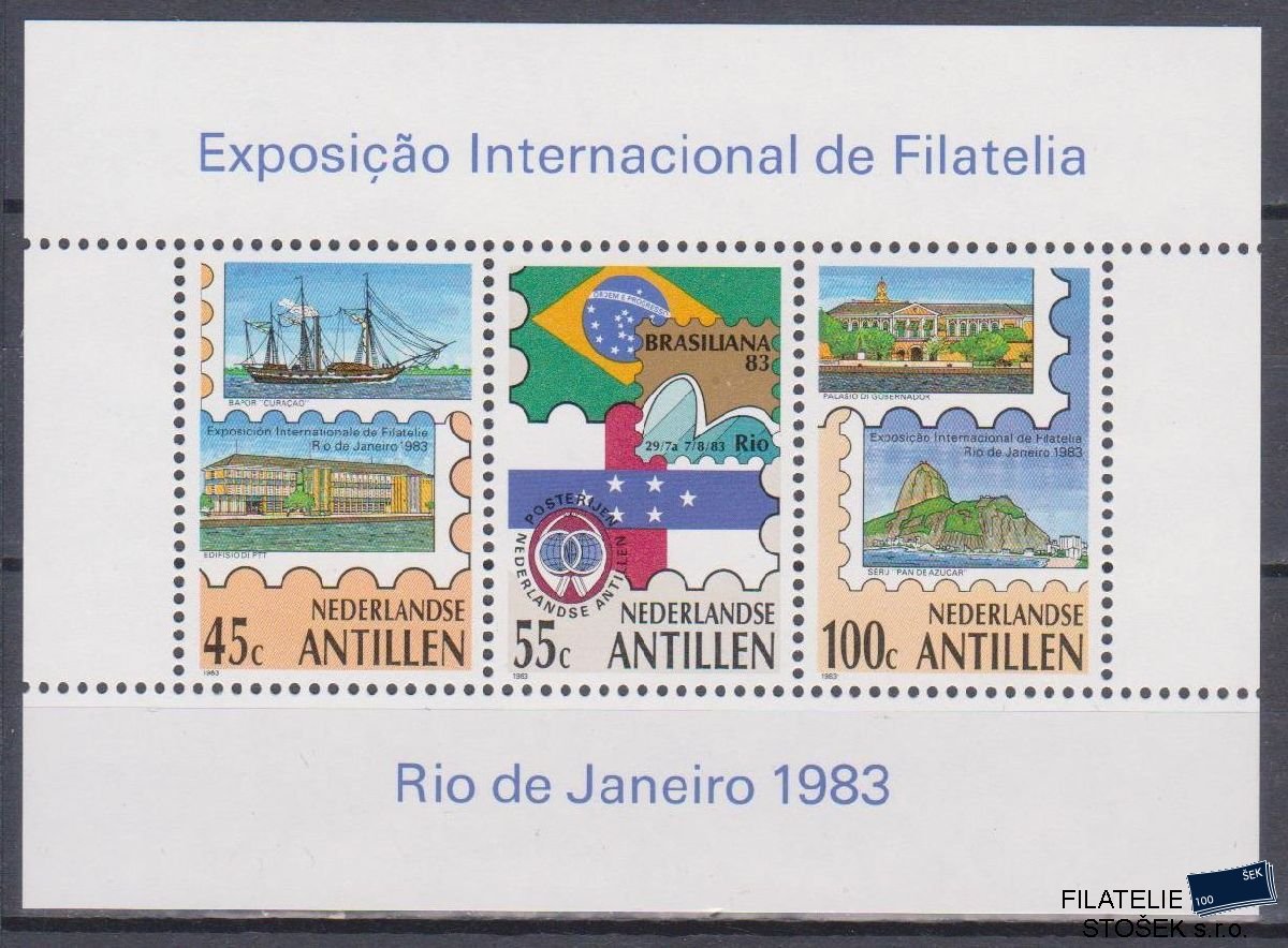 Niederlandse Antillen známky Mi Blok 25