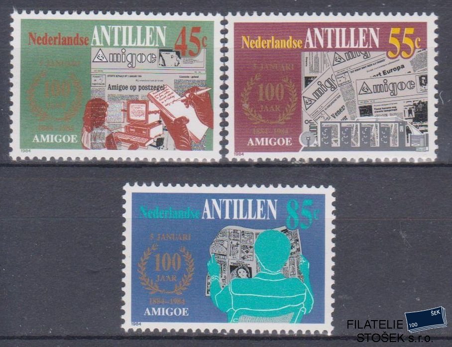 Niederlandse Antillen známky Mi 513-15