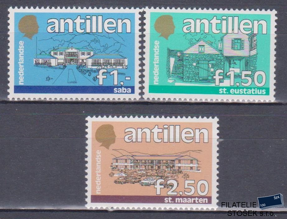 Niederlandse Antillen známky Mi 575-77