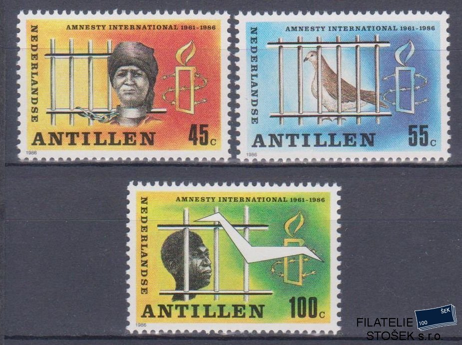 Niederlandse Antillen známky Mi 589-91