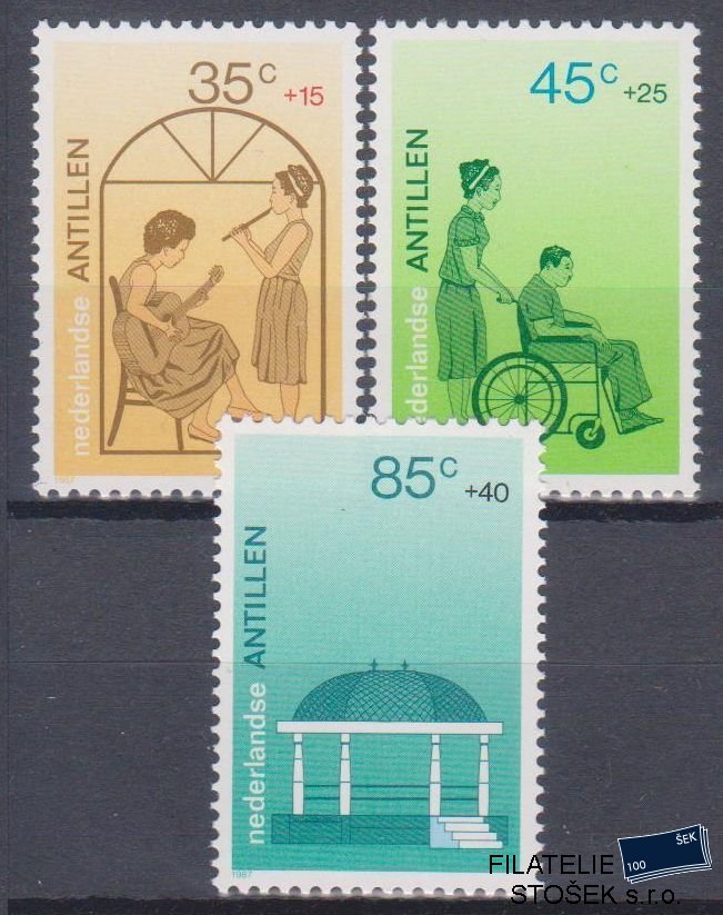 Niederlandse Antillen známky Mi 608-10