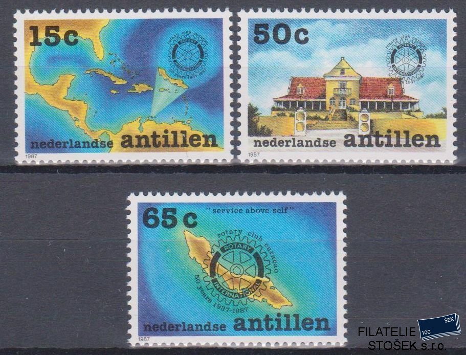 Niederlandse Antillen známky Mi 611-13