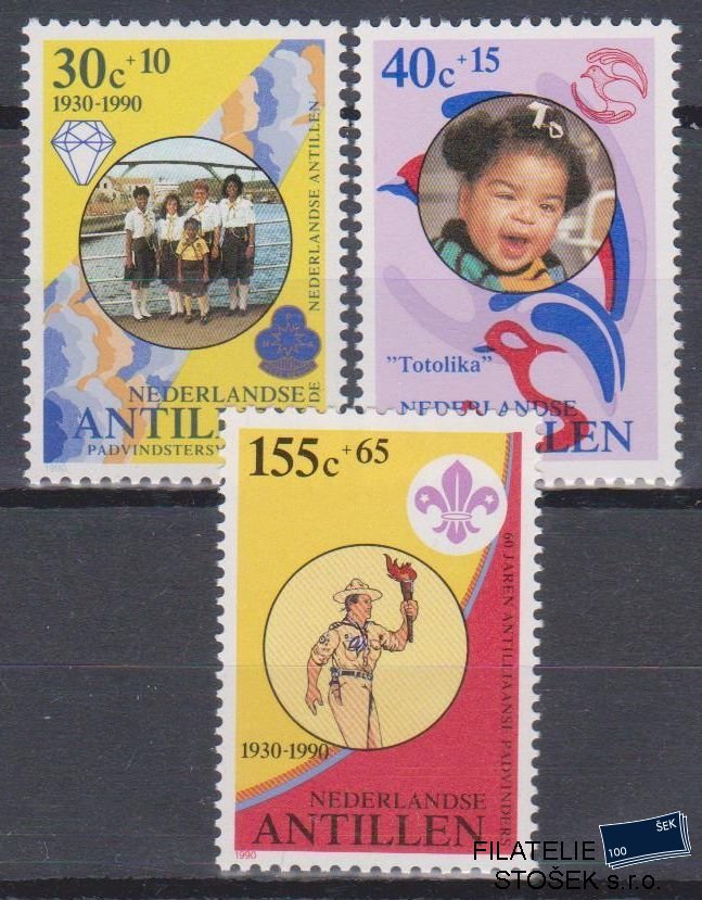 Niederlandse Antillen známky Mi 682-84