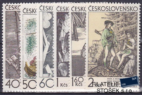 ČSSR známky 1869-74