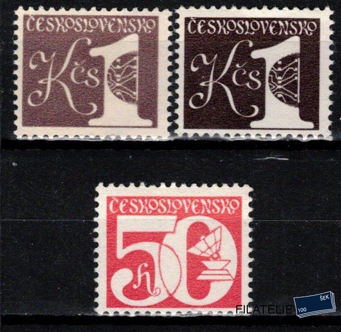 ČSSR známky 2398-9 barvy