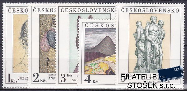 ČSSR známky 2461-5