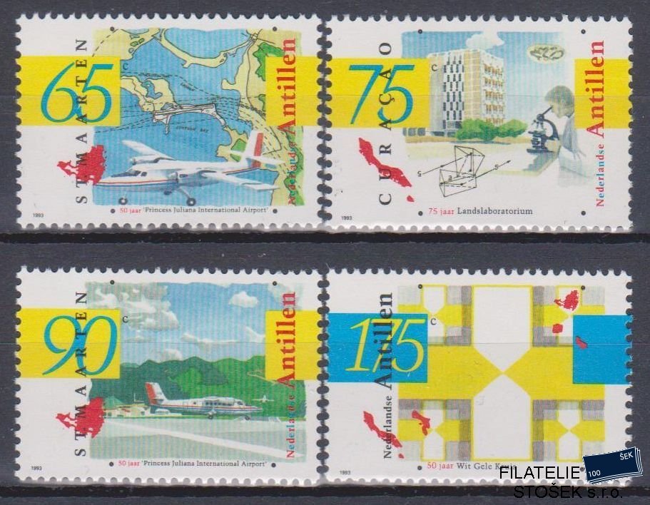 Niederlandse Antillen známky Mi 772-75