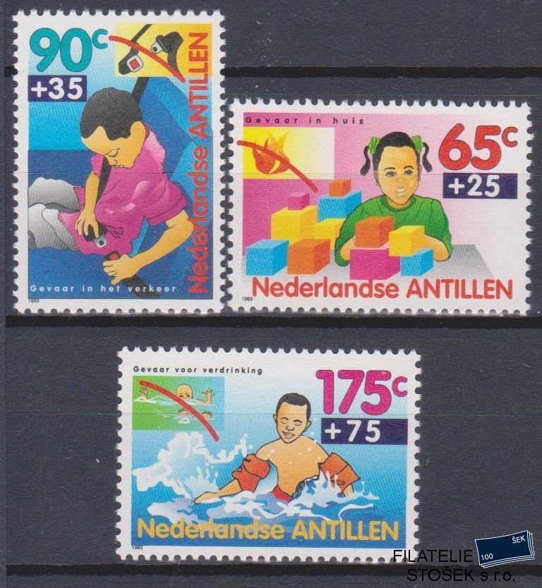 Niederlandse Antillen známky Mi 785-87