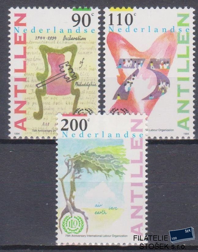 Niederlandse Antillen známky Mi 809-11